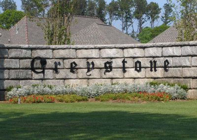 Entrance Greystone Golf Course Home Builders Denham Springs, LA Innovative Custom Homes